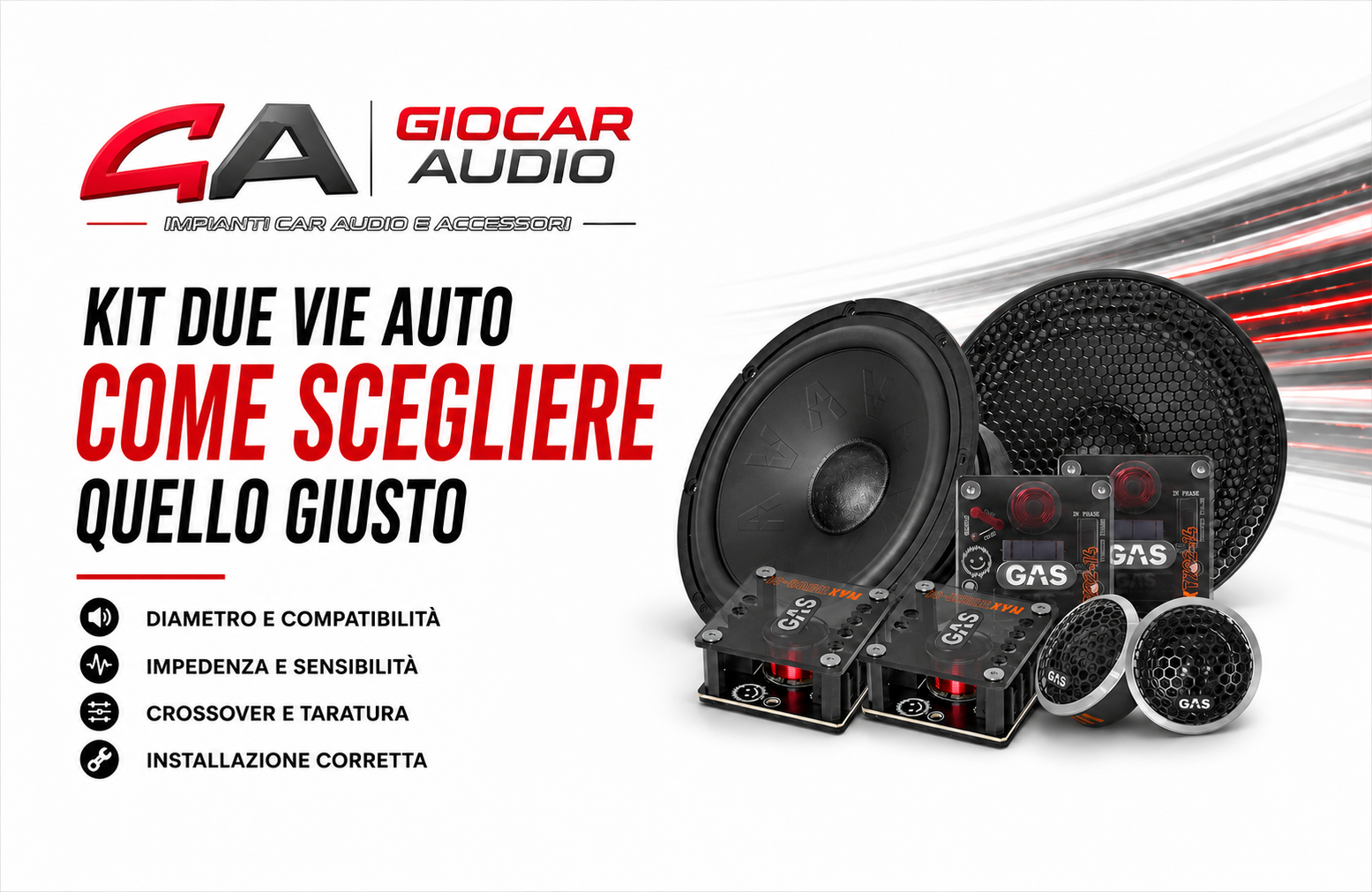 Kit due vie auto: come scegliere quello giusto